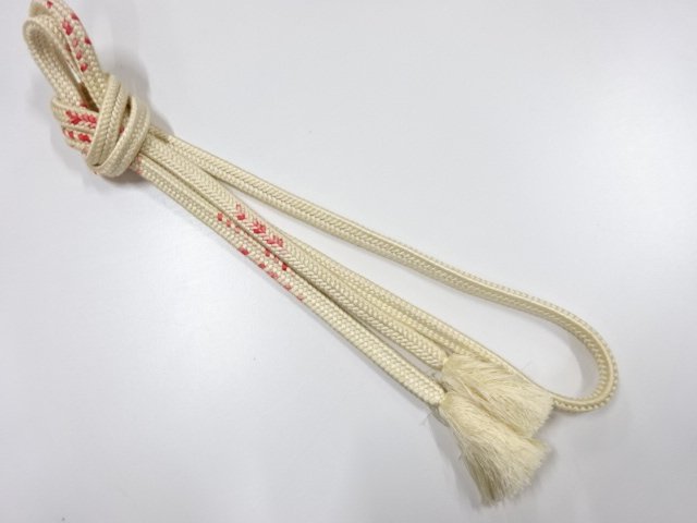 JAPANESE KIMONO / HAND-TIED OBIJIME CORD
